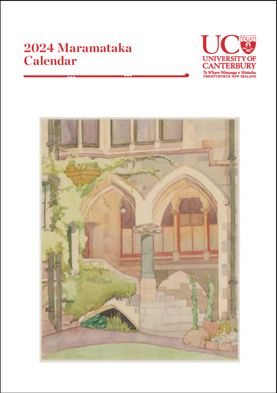 UC Calendar University of Canterbury